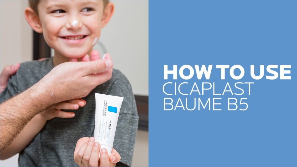 thumbnail video image 2 of (2 pack) La Roche-Posay Cicaplast Balm B5 for Dry Skin Irritations, 1.35 fl oz, 2 of 16