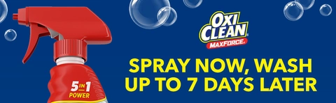 OxiClean MaxForce 5-in-1 Power Laundry Stain Remover, 12 fl oz