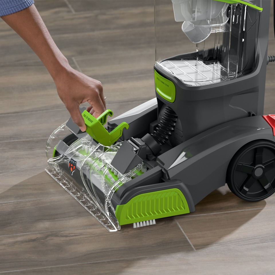 Hoover Dual Power Max Pet Carpet Cleaner ADVANCED SOLUTIONS DISPLAY