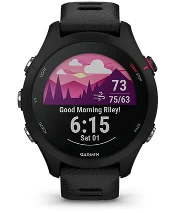 Garmin Forerunner® 255S Music Smartwatch, Black - GPS