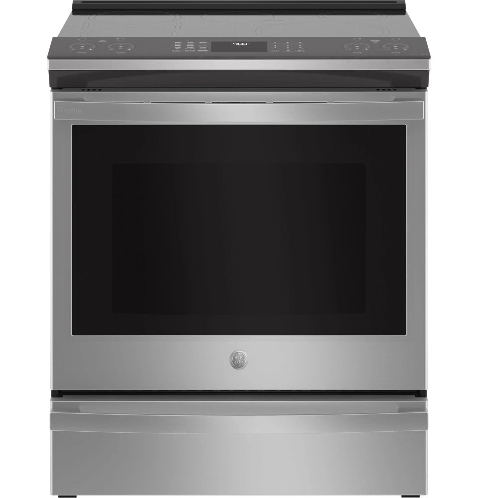 GE Profile Slide-in Induction Electric Range