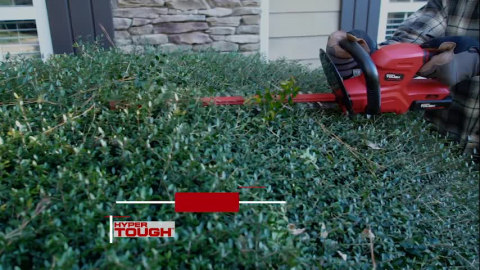 Hyper Tough 20V Max 22-inch Cordless Hedge Trimmer,Dual-action Blade