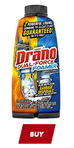Drano 17 fl. oz. Dual-Force Foamer Clog Remover 14768 - The Home Depot