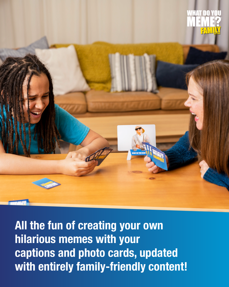  WHAT DO YOU MEME? Family Edition - The Best in Family Card Games  for Kids and Adults : Toys & Games