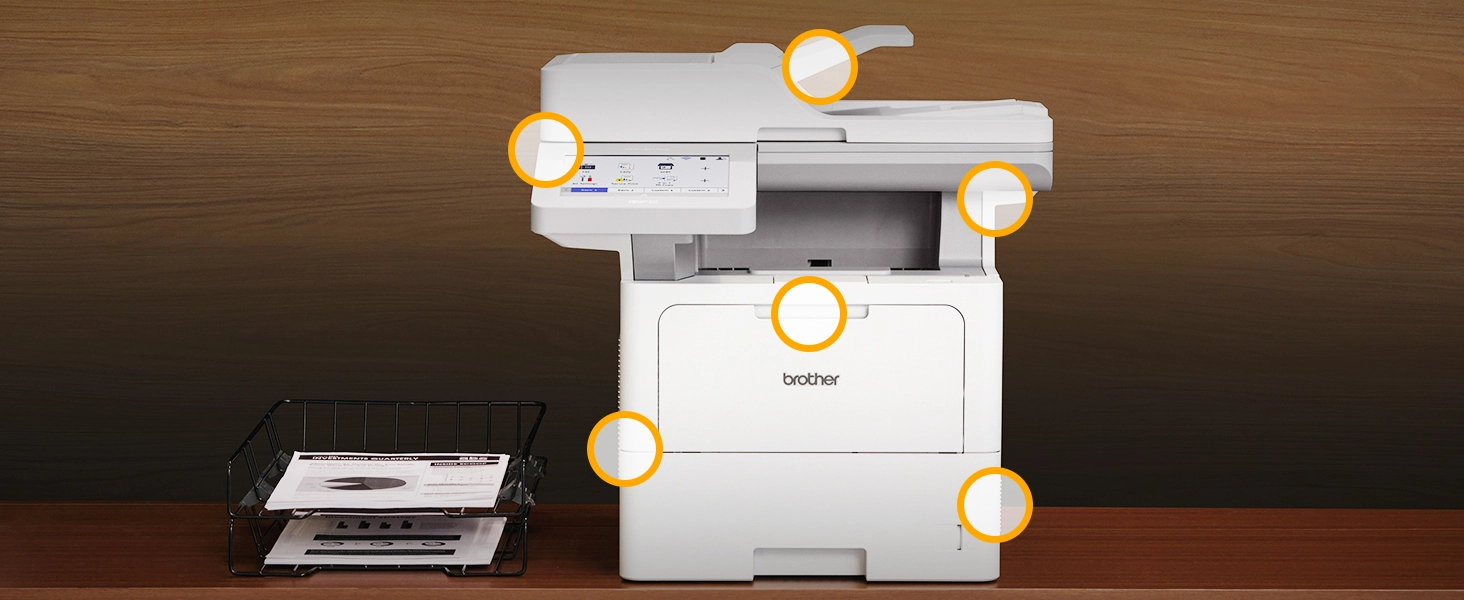 Workhorse MFC-L6915DW Monochrome Laser All-in-One Printer | Brother