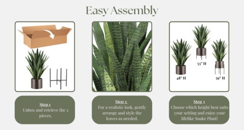 EASY ASSEMBLY GRAPHIC