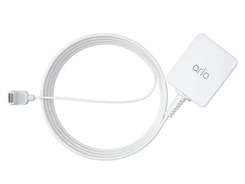 Arlo Outdoor Charging Cable USB C, 25 ft. White VMA5700-100NAS