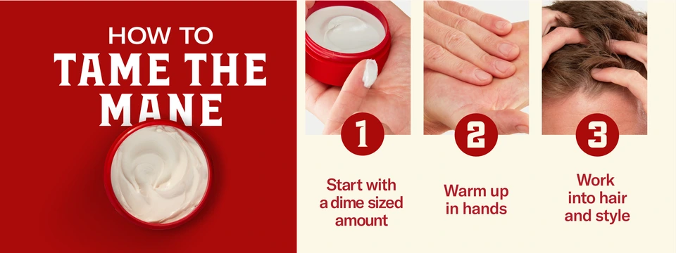 Old Spice Base Hair Styling Cream Flexible Shine - 2.22 OZ - safeway