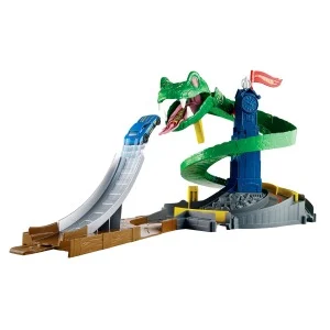 Hot Wheels City Cobra Crush Playset FNB20 MATTEL