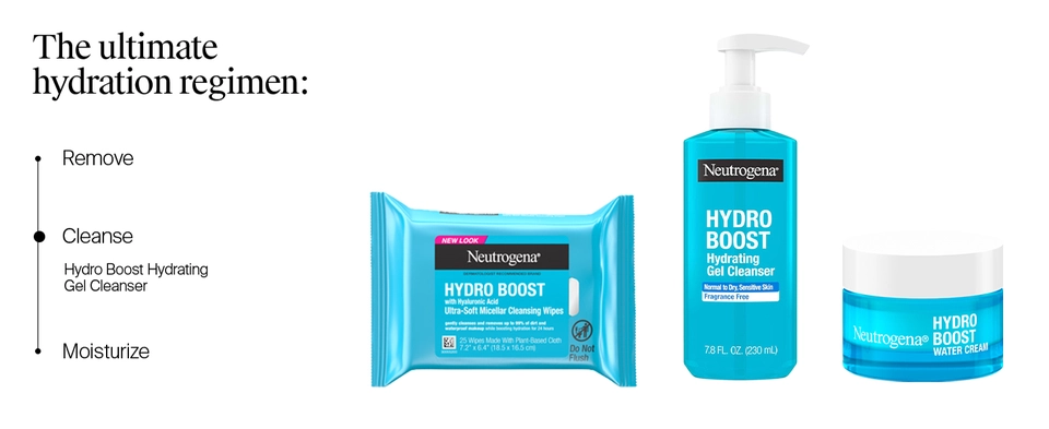 Hydration soft skin supple gentle lightweight oil-free alcohol-free hypoallergenic non-comedogenic
