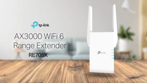 TP-Link - AX3000 Dual-Band Wi-Fi 6 Range Extender-RE705X : Electronics 