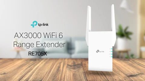 TP-Link (RE705X) - AX3000 Mesh Wi-Fi 6 Extender - Canada
