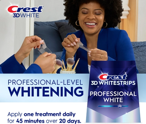 Crest 3D Whitestrips Professional Effects At-home Teeth