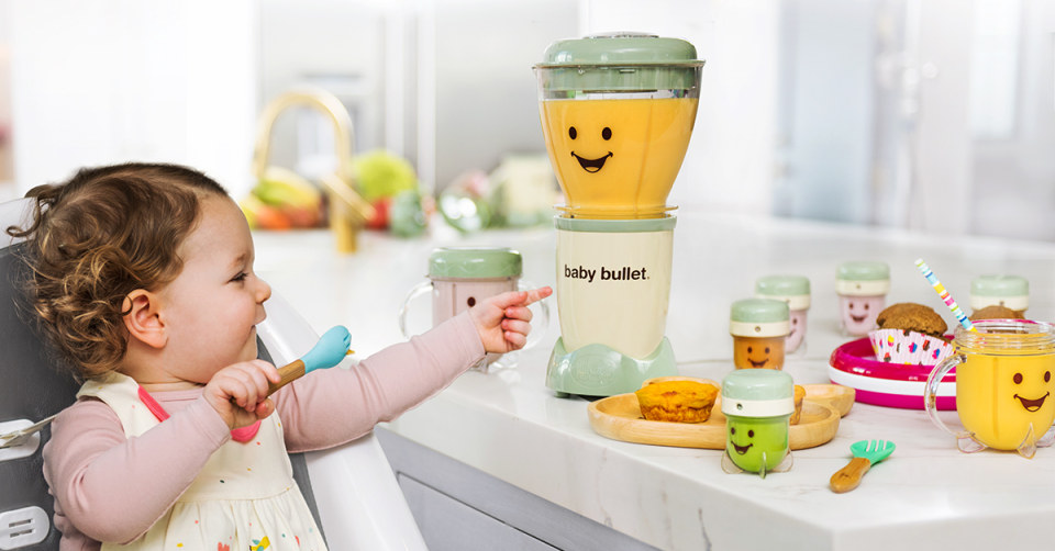 NutriBullet Baby Bullet 38 Piece set Complete Food Blender Processor System  Babybullet 