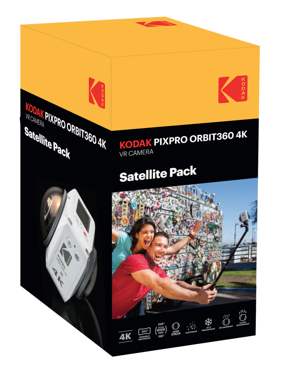 Kodak Pixpro Orbit360 KODAK PIXPRO ORBIT360 VR 4K HD Wi-Fi Video