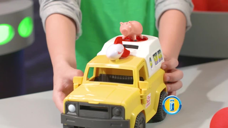 thumbnail video image 2 of Replacement Parts for Buzz Lightyear Robot - Imaginext Disney-Pixar Toy Story 4 Playset GBG65 ~ Removable Spaceship for Buzz Robot, 2 of 7