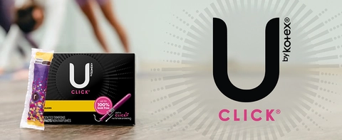 U by Kotex Click Compact Tampons, Regular, Unscented, 16ct | Meijer