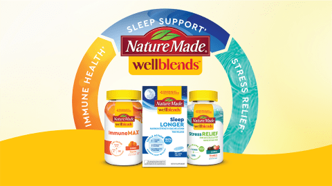 Nature Made WellBlends Stress Relief Gummies Strawberry