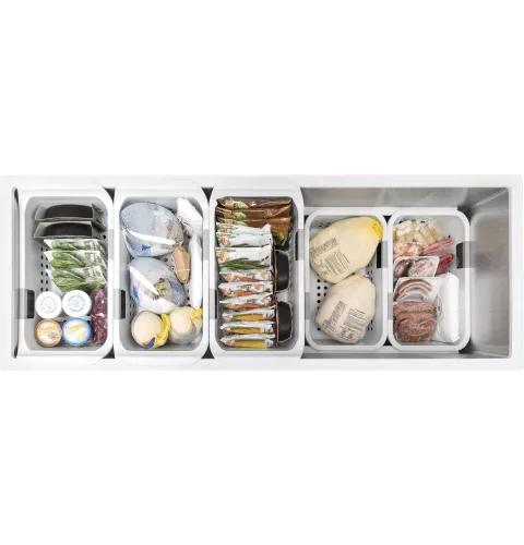GE Appliances 21.7 Cu. Ft. Manual Defrost Chest Freezer in White