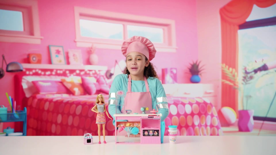 Barbie Cake Barbie Play Doh Cooking Barbie Career Baker Doll With