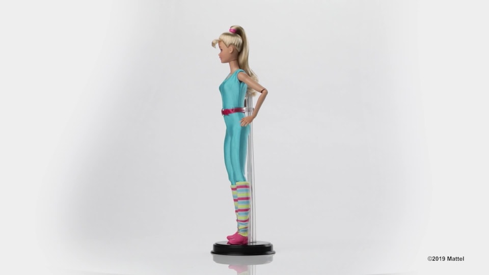 thumbnail video image 2 of Disney Pixar Toy Story 4 Barbie Doll with Movie-Inspired Details, 2 of 6