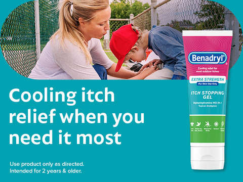 BENADRYL® Itch Stopping Cream Extra Strength Itchy Skin Relief