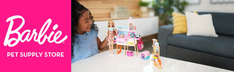 Playset Barbie Pet Shop Completo 25 Peças Mattel Grg90 - Playsets