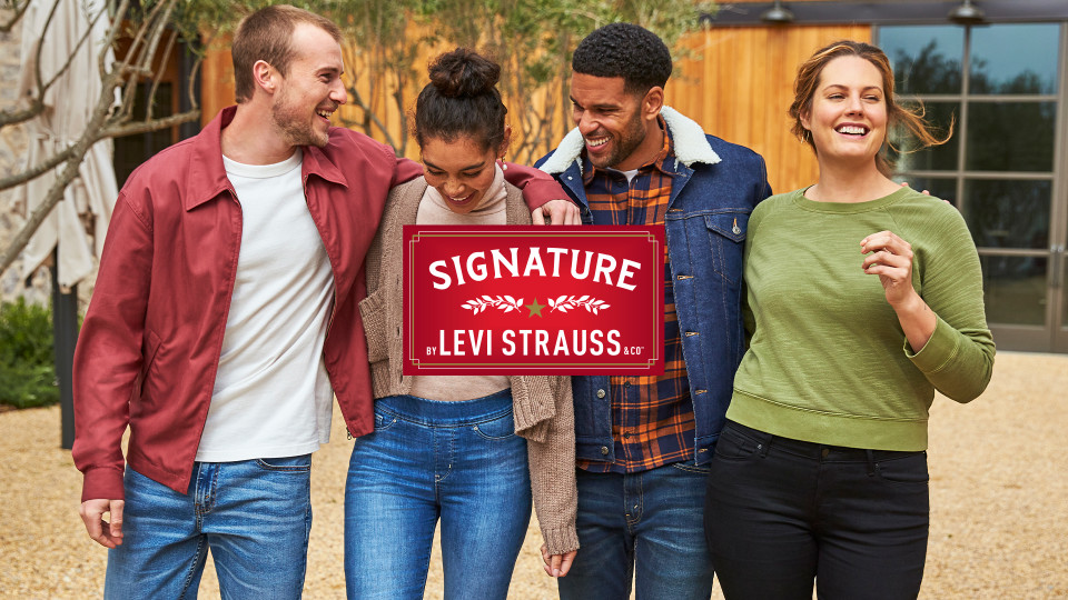 Signature by Levi Strauss & Co. Men's and Big and Tall Relaxed Fit Jeans - image 2 of 7