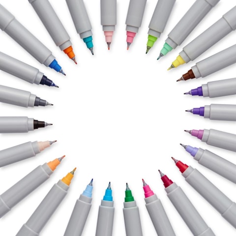 Sharpie Color Burst Ultra Fine Permanent Markers 24/Pkg-Assorted 