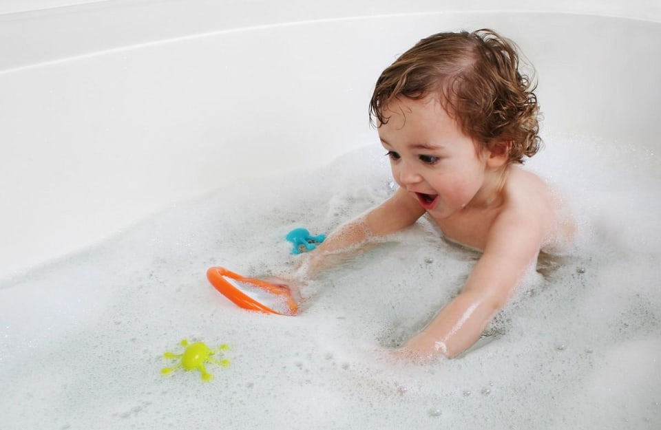 boon water bugs bath toy
