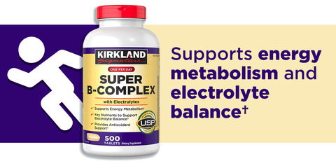 Super B-Complex Supports energy metabolism and electrolyte balance