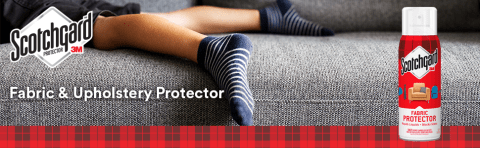 Scotchgard Fabric Water Shield, Water Repellent Spray for Spring and Summer  Clothing and Household Upholstery Items, Long-Lasting Protection for