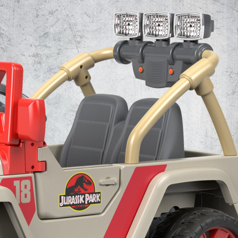 Power Wheels Power Wheels Jurassic Park Jeep Wrangler | Mattel