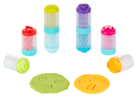WONDER FACTORY Never Dry Dough & Sand Mega Box Set for Kids