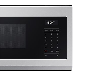 1.1 cu. ft. Smart SLIM Over-the-Range Microwave with 550 CFM Hood  Ventilation, Wi-Fi & Voice Control in Black Stainless Steel Microwaves -  ME11A7710DG/AA