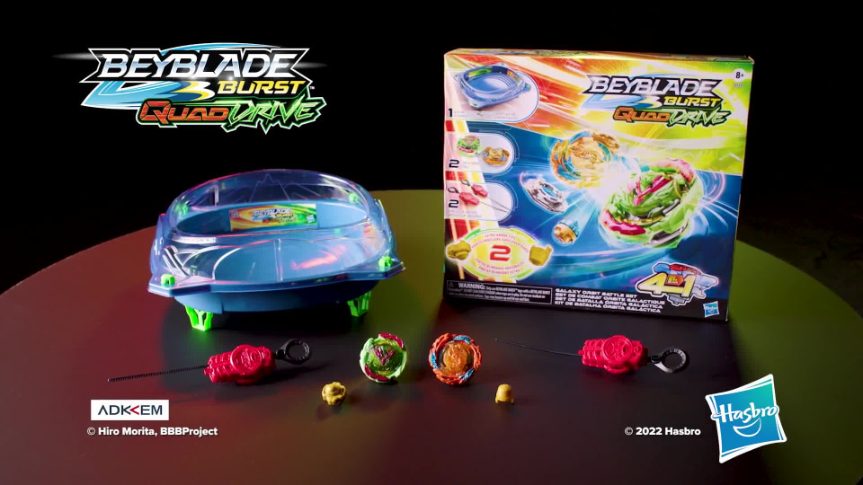 Beyblade Brand Beyblade Burst QuadDrive Interstellar Drop Set