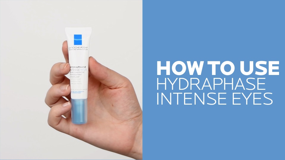 thumbnail video image 2 of La Roche-Posay Hydraphase Intense Hyaluronic Acid Eye Cream, 0.5 fl oz, 2 of 8