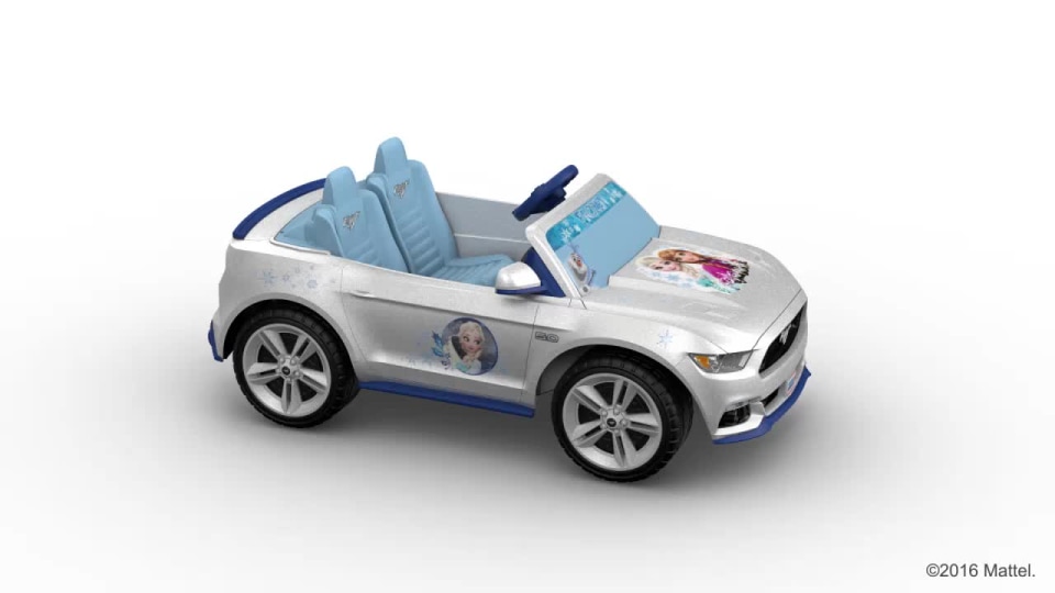 Power wheels frozen mustang manual on sale