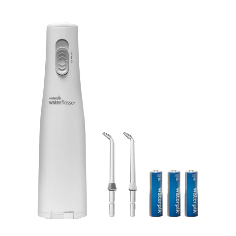 Water Flosser & Tip Accessories - WF-02 White Cordless Express Water Flosser