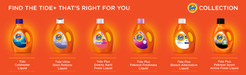 Tide® Plus Bleach Alternative Clean Breeze Scent Liquid Laundry