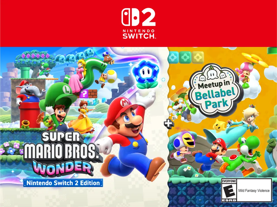 Super Mario Bros. Wonder Nintendo Switch 2 Edition + Meetup in