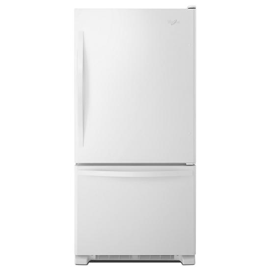 WRB329DMBW Whirlpool 30-inches wide Bottom-Freezer Refrigerator