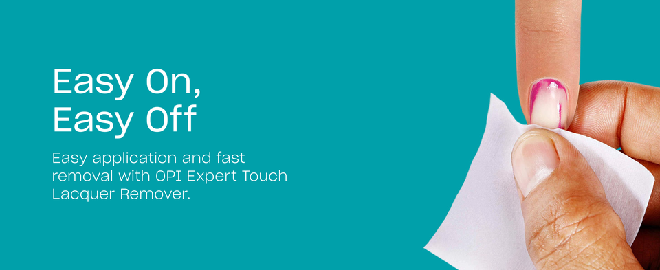 Removes with regular nail polish remover