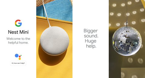 Google Nest Mini - Gen 2 - smart speaker - Wi-Fi, Bluetooth