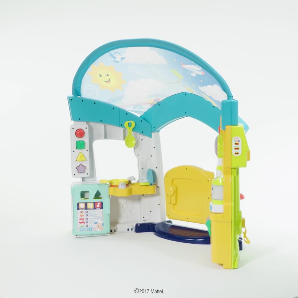 Fisher-Price Laugh Learn Crawl House Play Activity for Infants