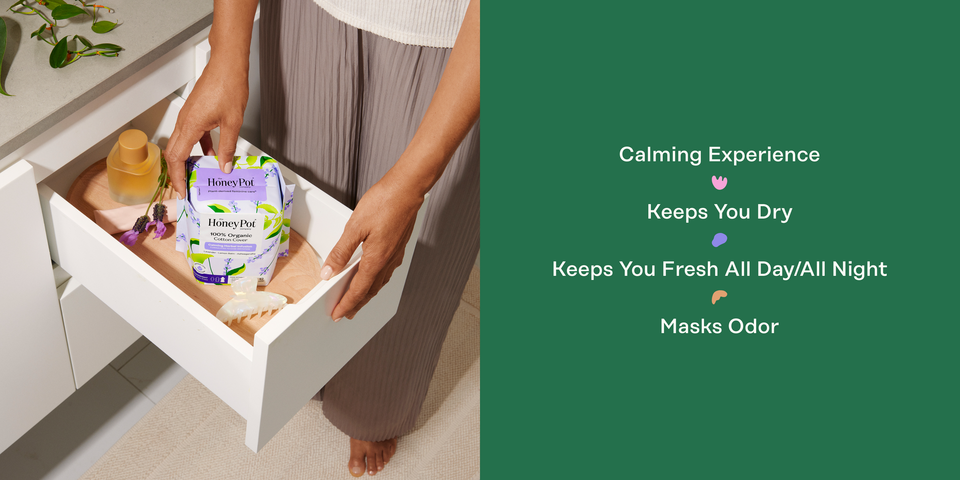 Calming Experience Keeps You Dry Keeps You Fresh All Day/All Night Masks Odor