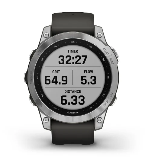 fenix 7, Silver with Graphite Band - Walmart.com