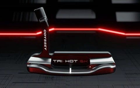 【超美品】ODYSSEY TRI HOT 5K ONE レフティ ODYSSEY（キャロウェイゴルフ） 【レフティ：左用】オデッセイ