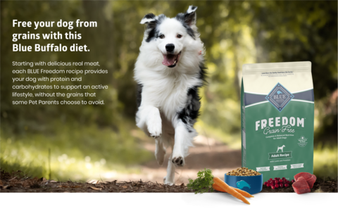 Blue freedom dog food puppy best sale