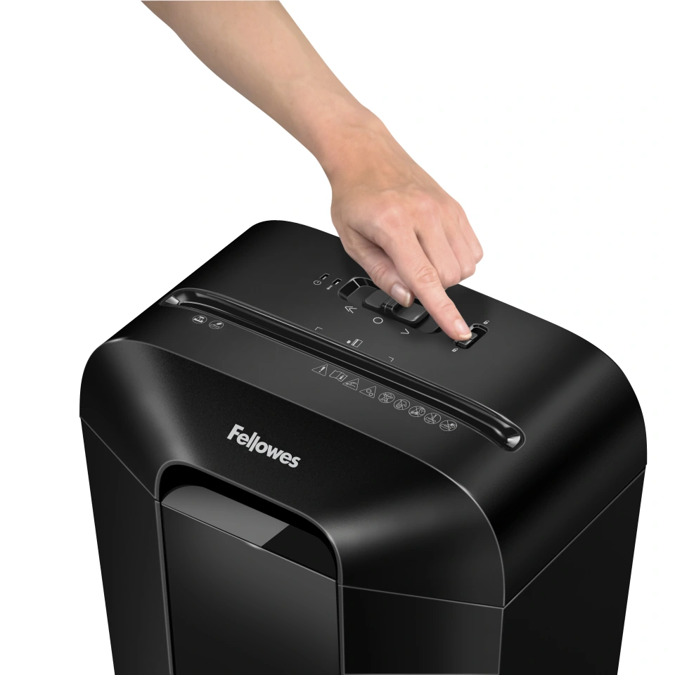 Fellowes® Powershred LX41 8-Sheet Microcut Shredder